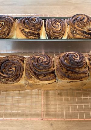 チョコマーブルブレッド-レシピのメイン写真