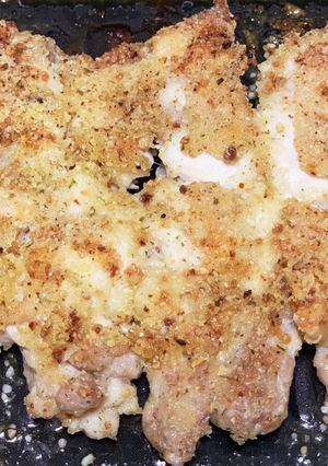 鶏モモのパン粉焼き-レシピのメイン写真