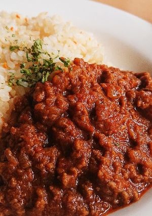 スパイシーなキーマカレー！-レシピのメイン写真