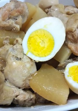 手羽元と卵の酸っぱ煮(^w^)-レシピのメイン写真
