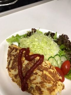 納豆オムレツ??-レシピのメイン写真