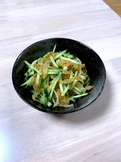 中華クラゲときゅうりの和え物-レシピのメイン写真
