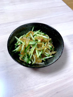 中華クラゲときゅうりの和え物-レシピのメイン写真