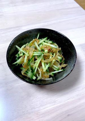 中華クラゲときゅうりの和え物-レシピのメイン写真