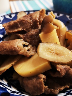 牛肉ごぼうとたけのこの山椒煮-レシピのメイン写真
