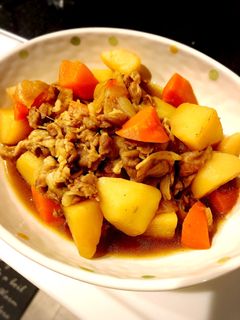 簡単!めんつゆで肉じゃが♥-レシピのメイン写真