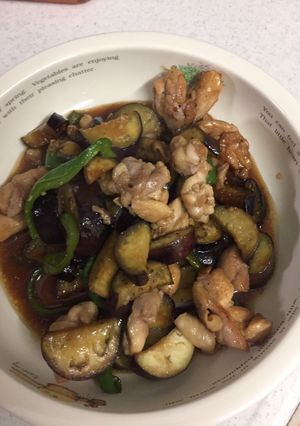 鶏肉となす、ピーマンの炒め和え-レシピのメイン写真