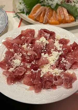 カッテージチーズ生ハムさらだ。-レシピのメイン写真