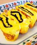 お弁当のお供に☆海苔巻き卵焼き