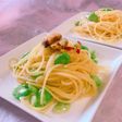 簡単!そら豆でペペロンチーノ