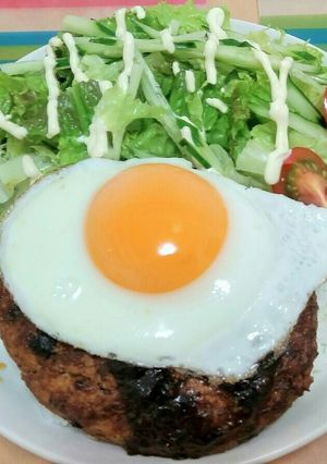 野菜たっぷり♥ロコモコ-レシピのメイン写真