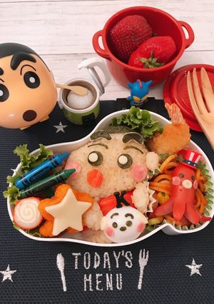 キャラ弁♡クレヨンしんちゃん-レシピのメイン写真