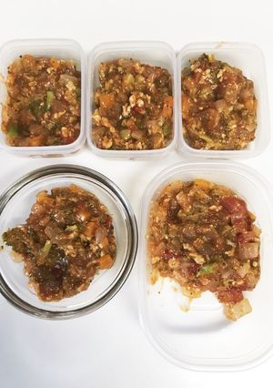 離乳食9-11ヶ月 トマト煮5食分-レシピのメイン写真