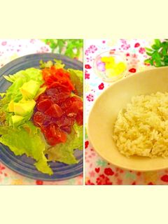 絶対旨い!アボガドと鮪のづけ丼-レシピのメイン写真