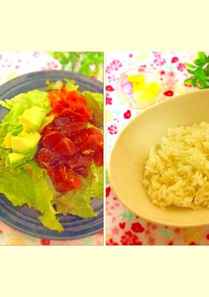 絶対旨い！アボガドと鮪のづけ丼-レシピのメイン写真