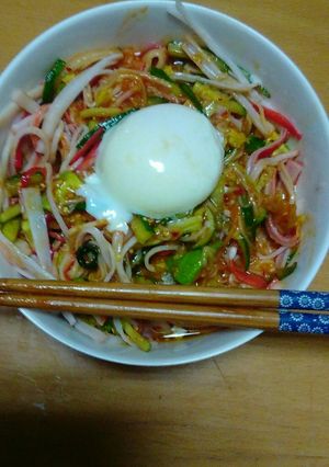 そうめんビビンバ麺-レシピのメイン写真