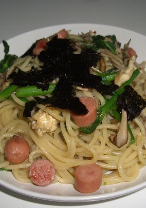 柚子こしょうピリリ！菜の花パスタ-レシピのメイン写真