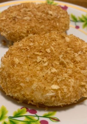 離乳食後期☆調味料不要！揚げないコロッケ-レシピのメイン写真