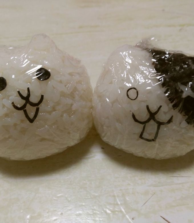 おにぎり☆にゃんこ大戦争♪キャラ弁-レシピのメイン写真