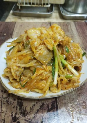 シンプル豚キムチ-レシピのメイン写真