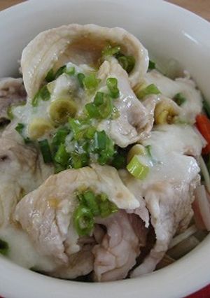 冷やし豚のトロトロ丼-レシピのメイン写真