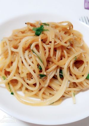 簡単に！生しらすのバター醤油パスタ-レシピのメイン写真