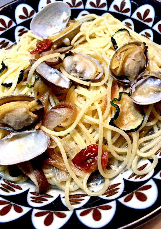 「うまみ彩りミックス」とあさりのパスタ-レシピのメイン写真