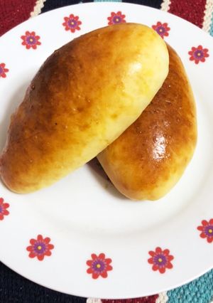 挽肉と野菜の焼きピロシキ-レシピのメイン写真