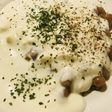毎日の納豆●クリームチーズソースで