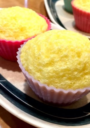 シンプル！ふわもちたまご蒸しパン-レシピのメイン写真