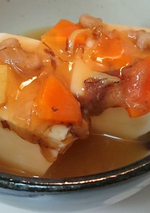 和の味シリーズ✨餡掛け豆腐-レシピのメイン写真