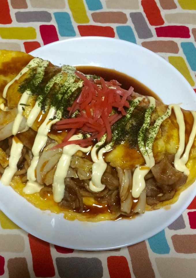 超簡単☆とにかく旨い！ご馳走オムそば☆-レシピのメイン写真