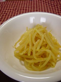 黄色いもやし カレー風味ナムル-レシピのメイン写真