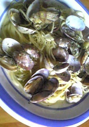 ☆絶品！私流あさりのパスタ(バジル編)☆-レシピのメイン写真