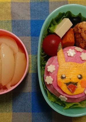 キャラ弁♥️ピカチュウ-レシピのメイン写真
