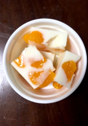 簡単！牛乳寒天-レシピのメイン写真