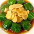 青梗菜の肉団子とエリンギの煮込