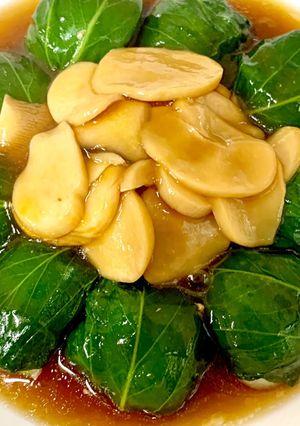 青梗菜の肉団子とエリンギの煮込-レシピのメイン写真