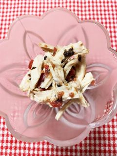 ササミのさっぱり梅肉和え-レシピのメイン写真