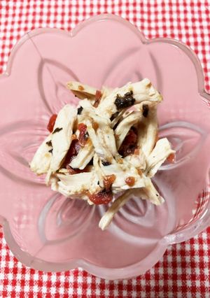 ササミのさっぱり梅肉和え-レシピのメイン写真