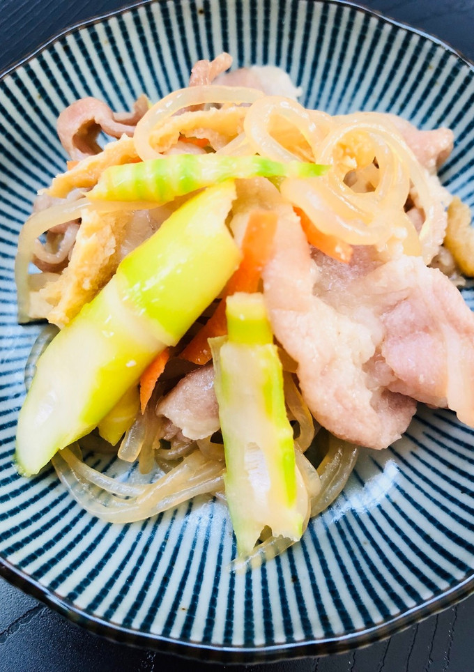 簡単たけのこと豚肉の炒め物☆-レシピのメイン写真