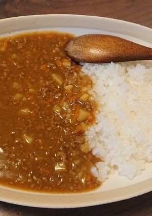 我が家のミンチカレー-レシピのメイン写真