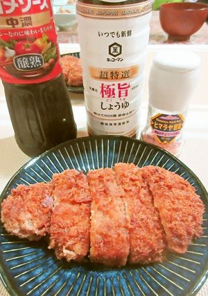 オッサンのとんかつの食べ方-レシピのメイン写真