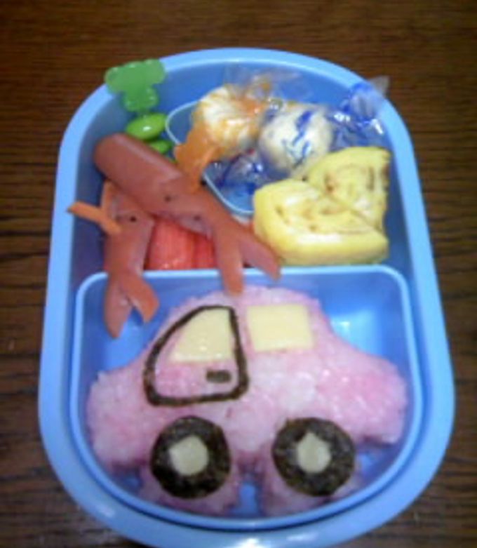 キャラ弁&カワ弁@ゴーカート弁当-レシピのメイン写真