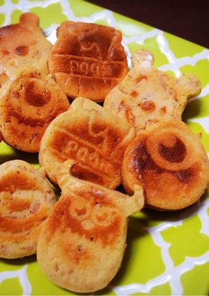 おかず焼きドーナツ【ハムバジル＆ツナ】-レシピのメイン写真