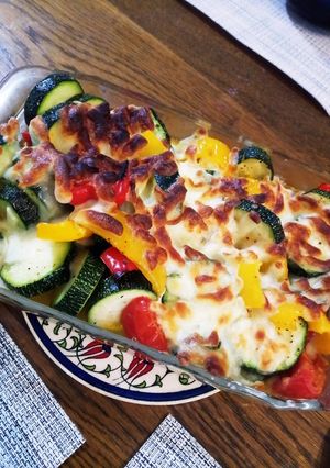 ズッキーニのチーズ焼き-レシピのメイン写真