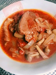 豚肉とトマトの赤ワイン煮-レシピのメイン写真
