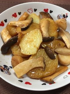 じゃがいもとエリンギのバター醤油煮-レシピのメイン写真