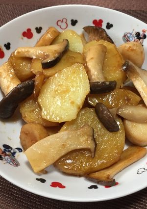 じゃがいもとエリンギのバター醤油煮-レシピのメイン写真