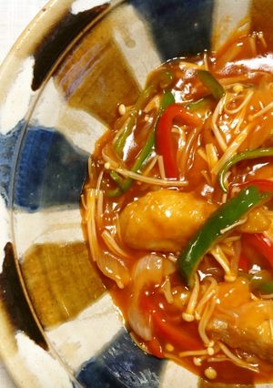 白身魚の野菜たっぷり甘酢あんかけ-レシピのメイン写真